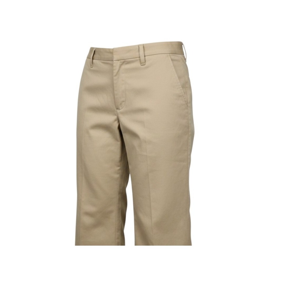 Weatherproof Tan Capri Pants Womens 14 Khaki Chino Cuffed Khaki Wide Leg